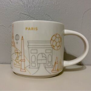 Starbucks Limited Edition 14oz Paris France Olympics 2024 YAH You Are Here Mug